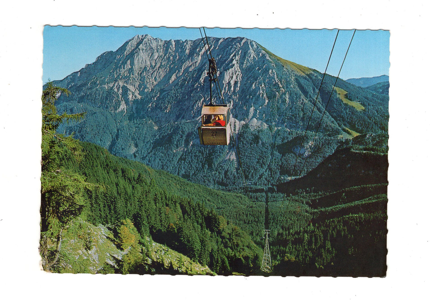 Ansichtskarte Spital am Pyhrn / Wurzeralm-Gondelbahn / Österreich