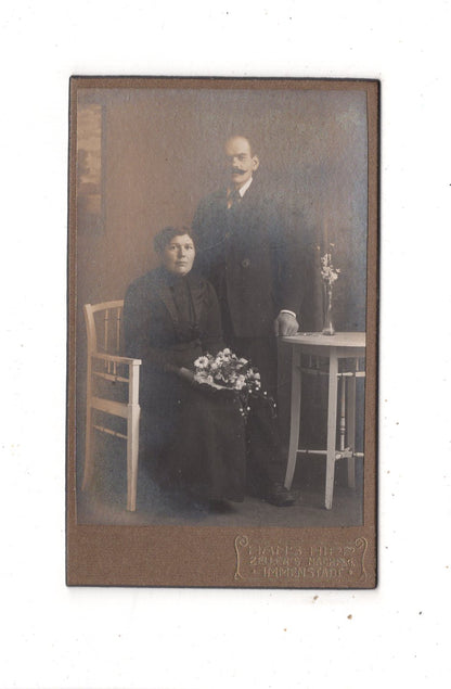 Fotografie Feines Paar - Immenstadt 1910er