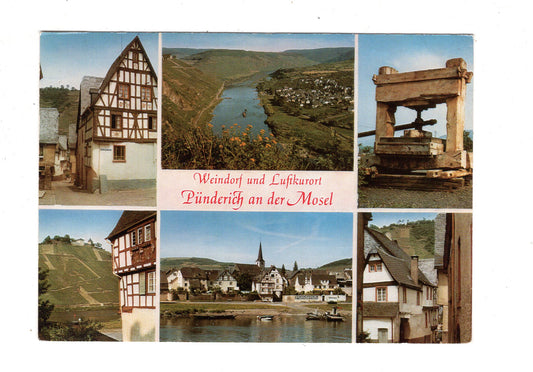 Ansichtskarte Pünderich an der Mosel / M1-60