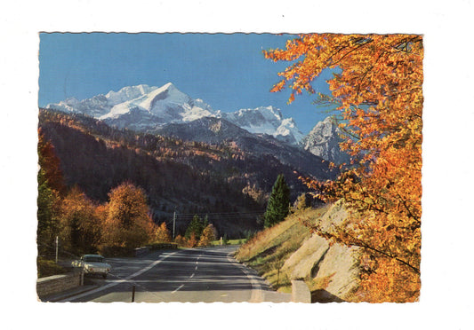 Ansichtskarte Deutsche Alpenstraße / Garmisch-Partenkirchen - Mittenwald / G1-55