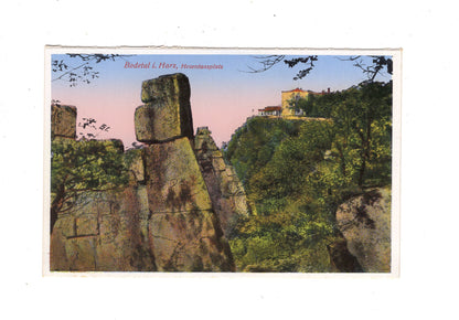 Ansichtskarte Bodetal im Harz / Hexentanzplatz / K1-55