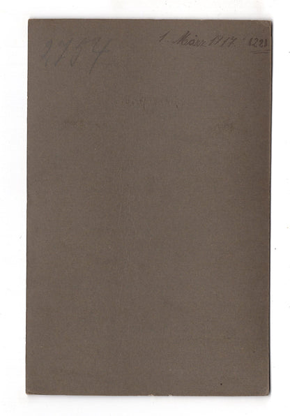 Fotografie Feines Paar - Hannover 1917 / CAB X-31