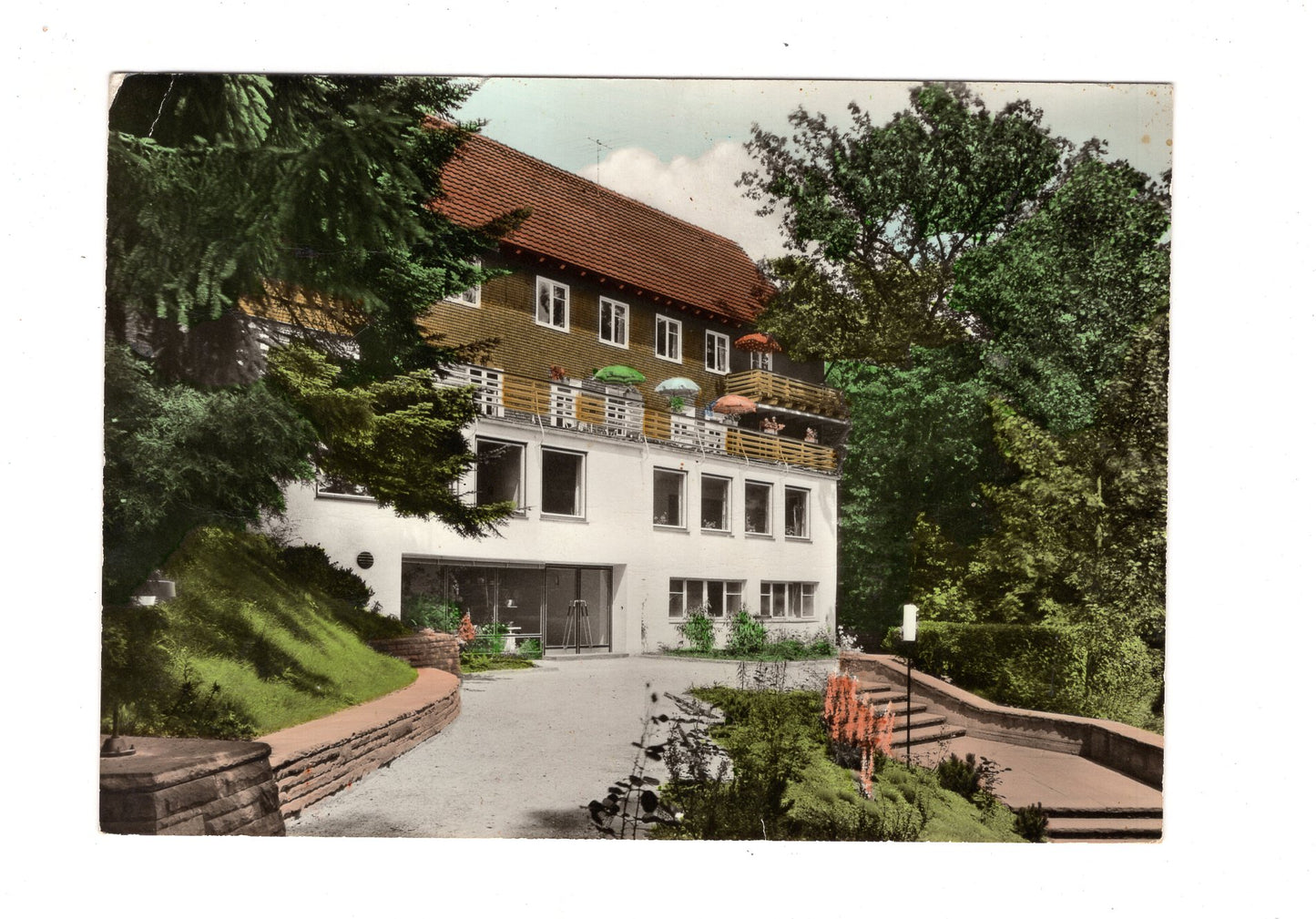 Ansichtskarte Müttergenesungsheim Haus Heilenberg / Alpirsbach im Schwarzwald / H1-51