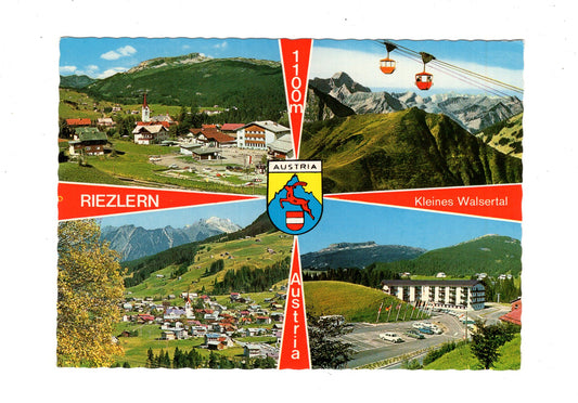 Ansichtskarte Kleinwalsertal / Riezlern / Österreich