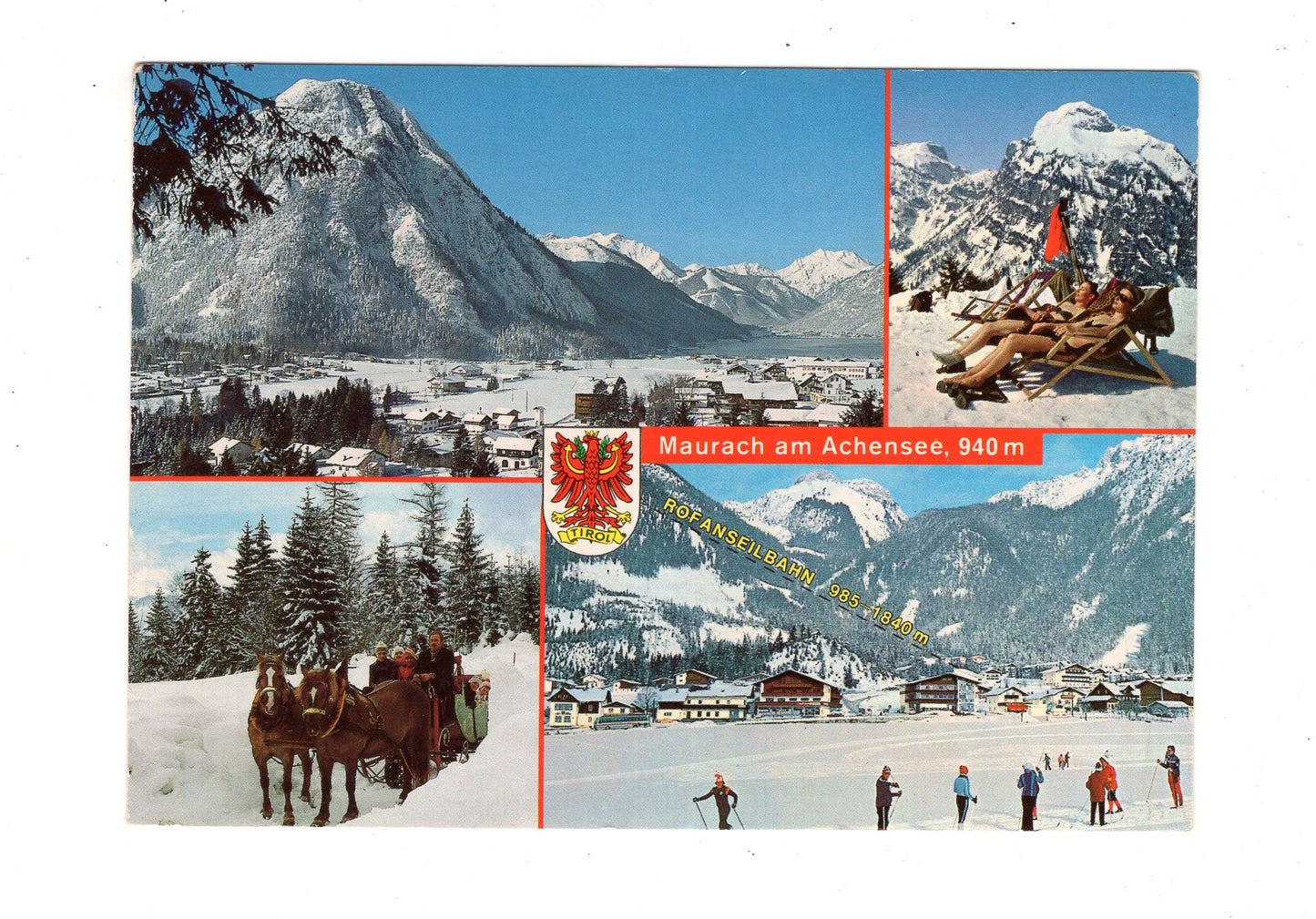 Ansichtskarte Maurach am Achensee / Tirol / Österreich