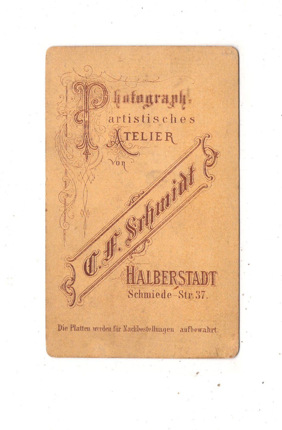 Fotografie Feine Dame - Halberstadt 1870er