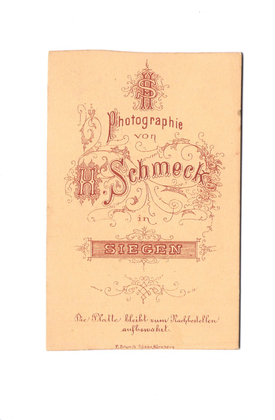 Fotografie Niedliches kleines Mädchen - Siegen um 1880