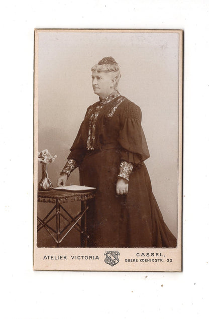 Fotografie Feine Dame - Kassel 1890er