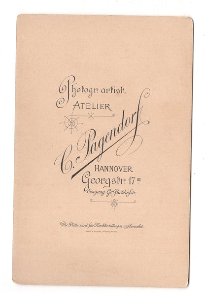 Fotografie Feines Paar - Hannover 1880er / CAB X-31