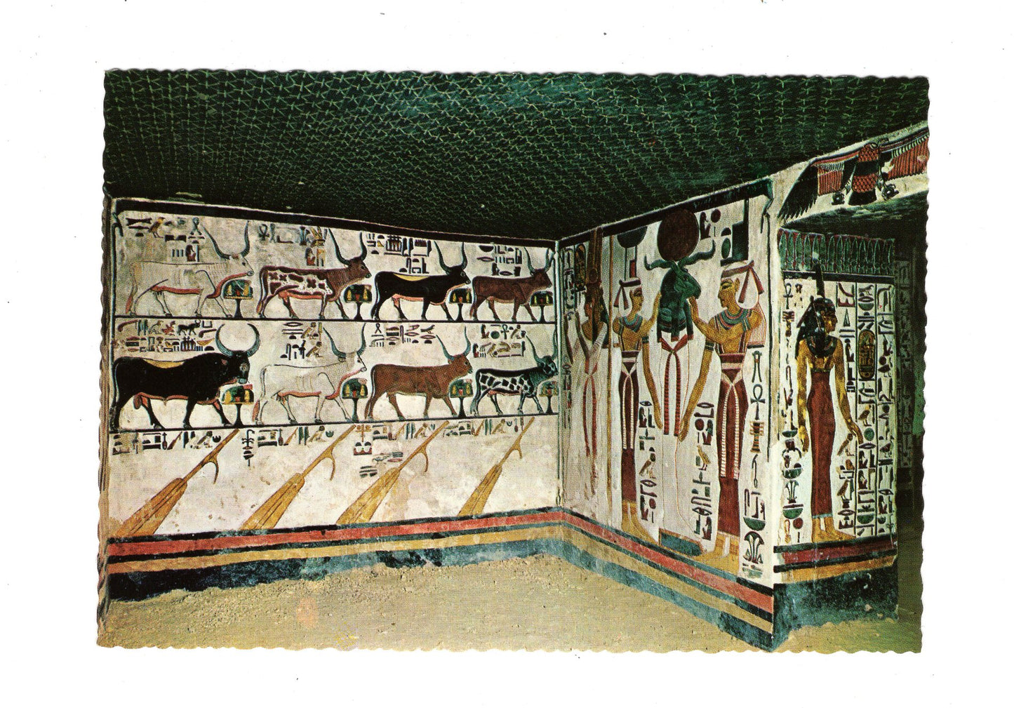 Ansichtskarte Luxor / Tal der Königinnen / Grab der Nefertari / Ägypten