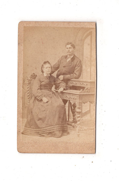 Fotografie Feines Paar - Krefeld um 1870