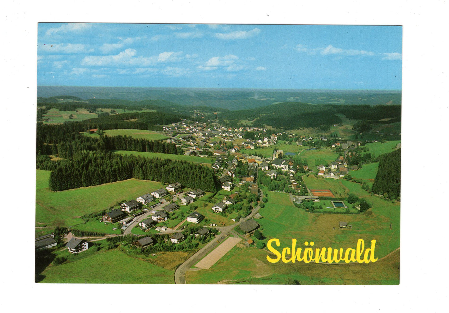 Ansichtskarte Schönwald im Schwarzwald / H1-51