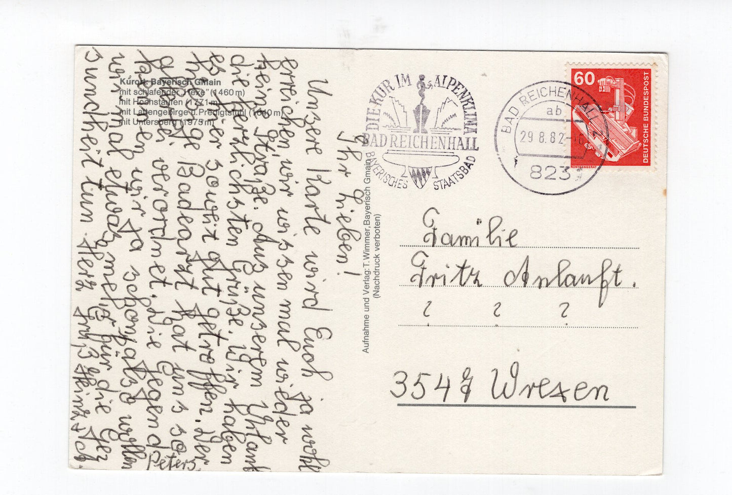 Ansichtskarte Bayerisch Gmain im Berchtesgadener Land