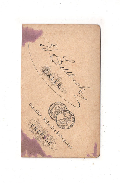 Fotografie Feines Paar - Krefeld um 1870