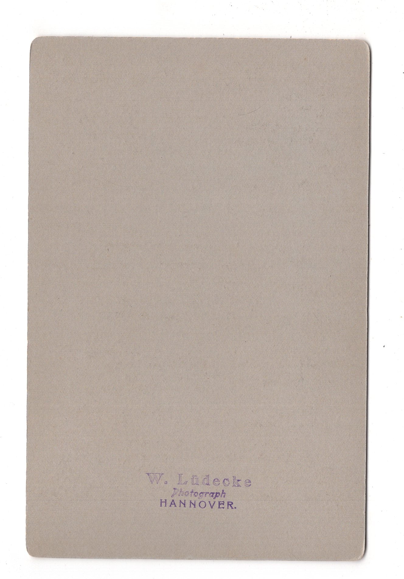 Fotografie Feines Paar - Hannover um 1900 / CAB X-31