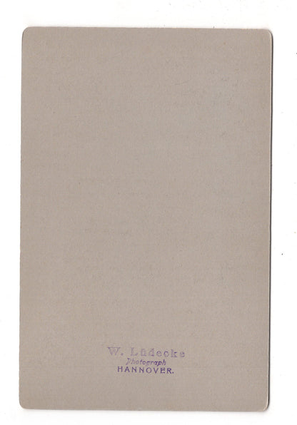 Fotografie Feines Paar - Hannover um 1900 / CAB X-31