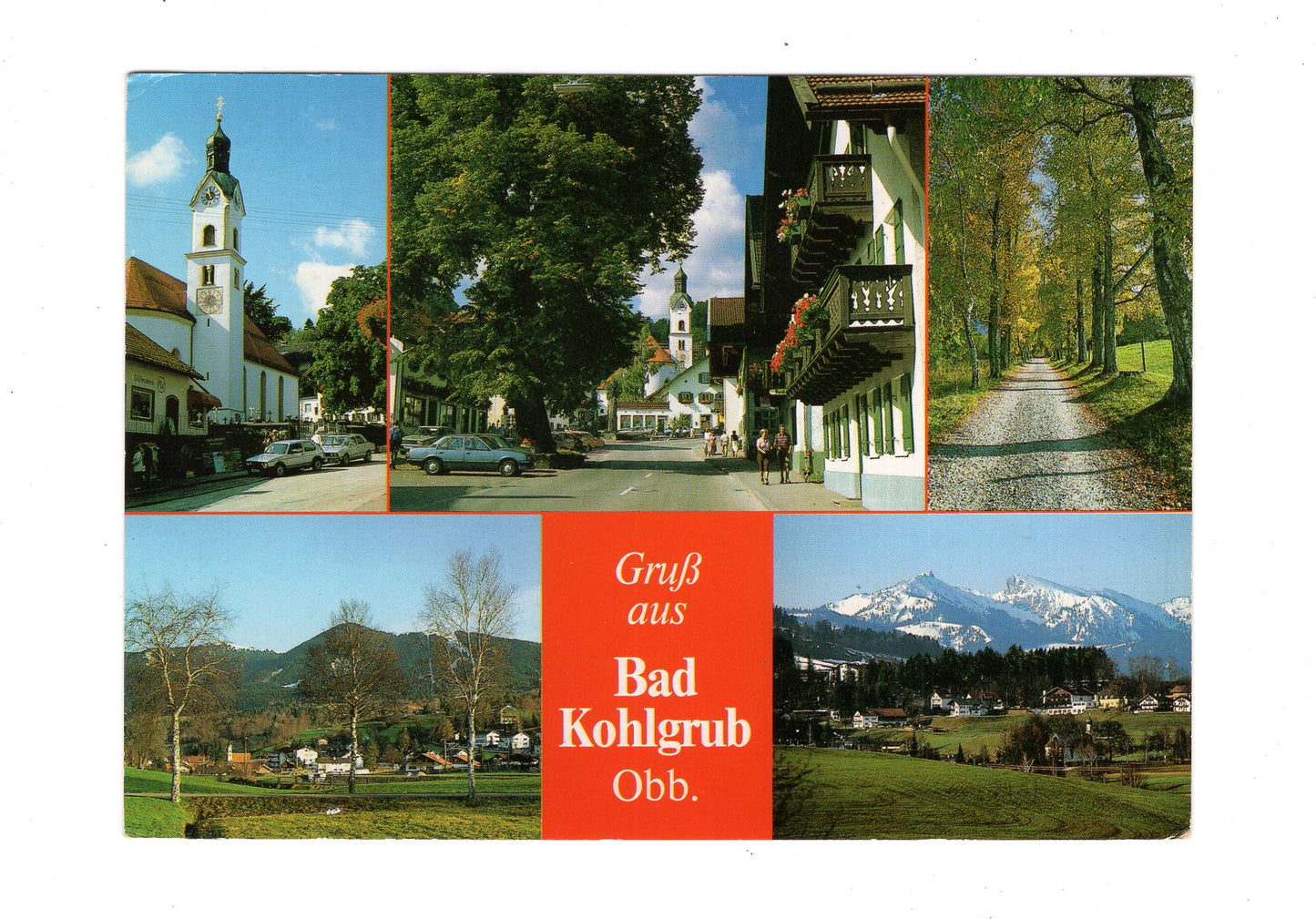 Ansichtskarte Bad Kohlgrub / Oberbayern