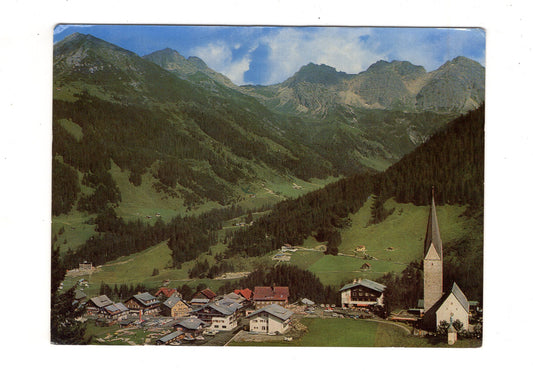 Ansichtskarte Kleinwalsertal / Mittelberg / Österreich