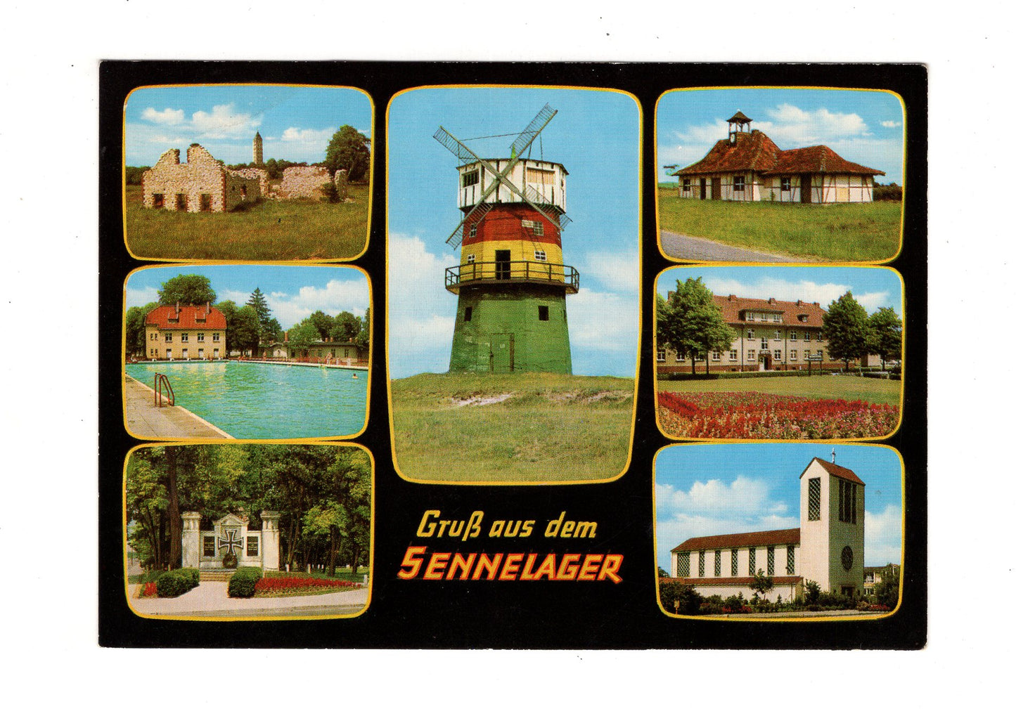Ansichtskarte Gruß aus dem Sennelager