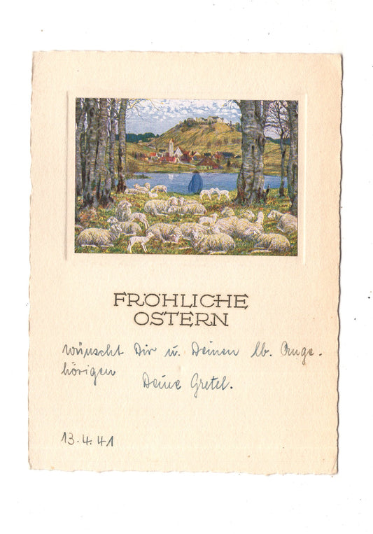 Ansichtskarte Feiertage / Frohe Ostern / L1-53