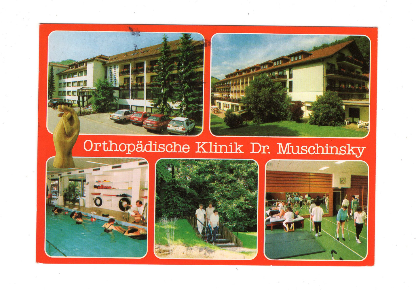 Ansichtskarte Bad Lauterberg / Harz / Klinik Dr. Muschinsky