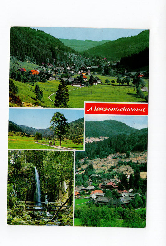 Ansichtskarte Menzenschwand / Hochschwarzwald