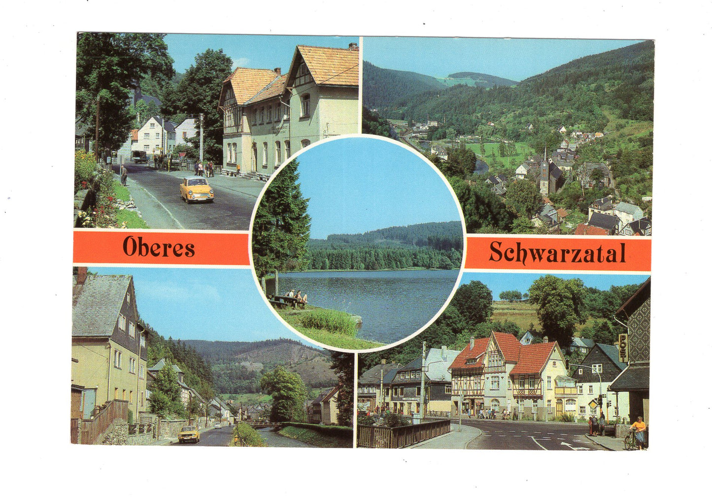 Ansichtskarte Oberes Schwarzatal / Katzhütte +++