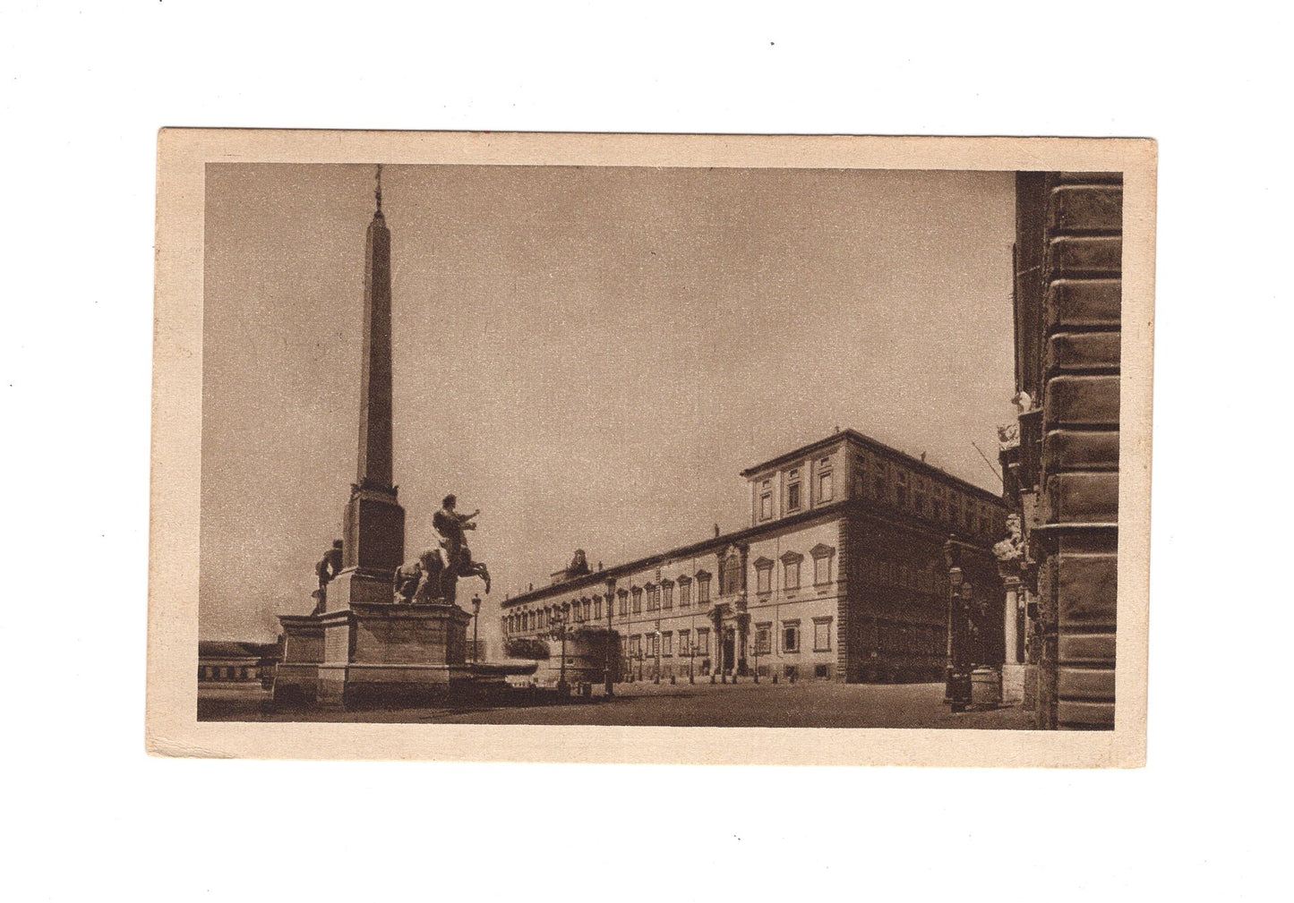Ansichtskarte Roma Rom / Fontana e Palazzo del Quirinale / Italien