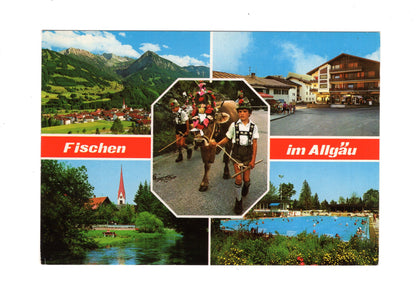 Ansichtskarte Fischen im Allgäu