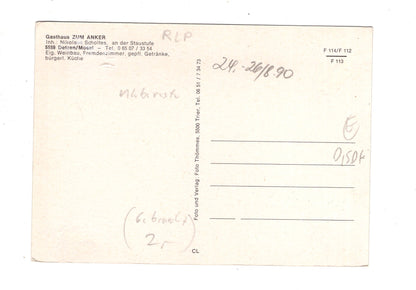 Ansichtskarte Detzen an der Mosel / Gasthaus Zum Anker / M1-60