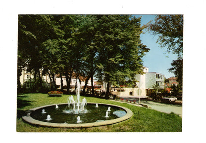 Ansichtskarte Warburg in Westfalen / Hubertusbrunnen / H1-68