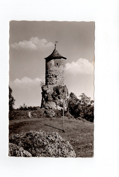 Ansichtskarte Waischenfeld / Fränkische Schweiz / Steinerner Beutel