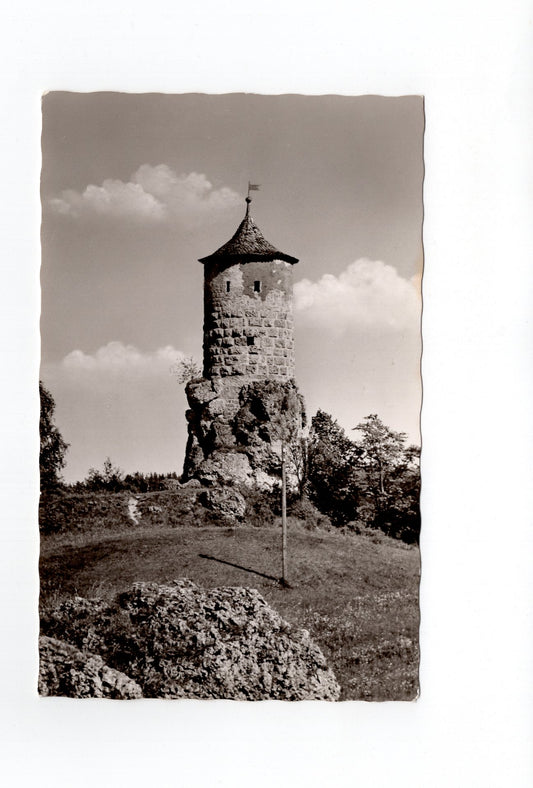 Ansichtskarte Waischenfeld / Fränkische Schweiz / Steinerner Beutel