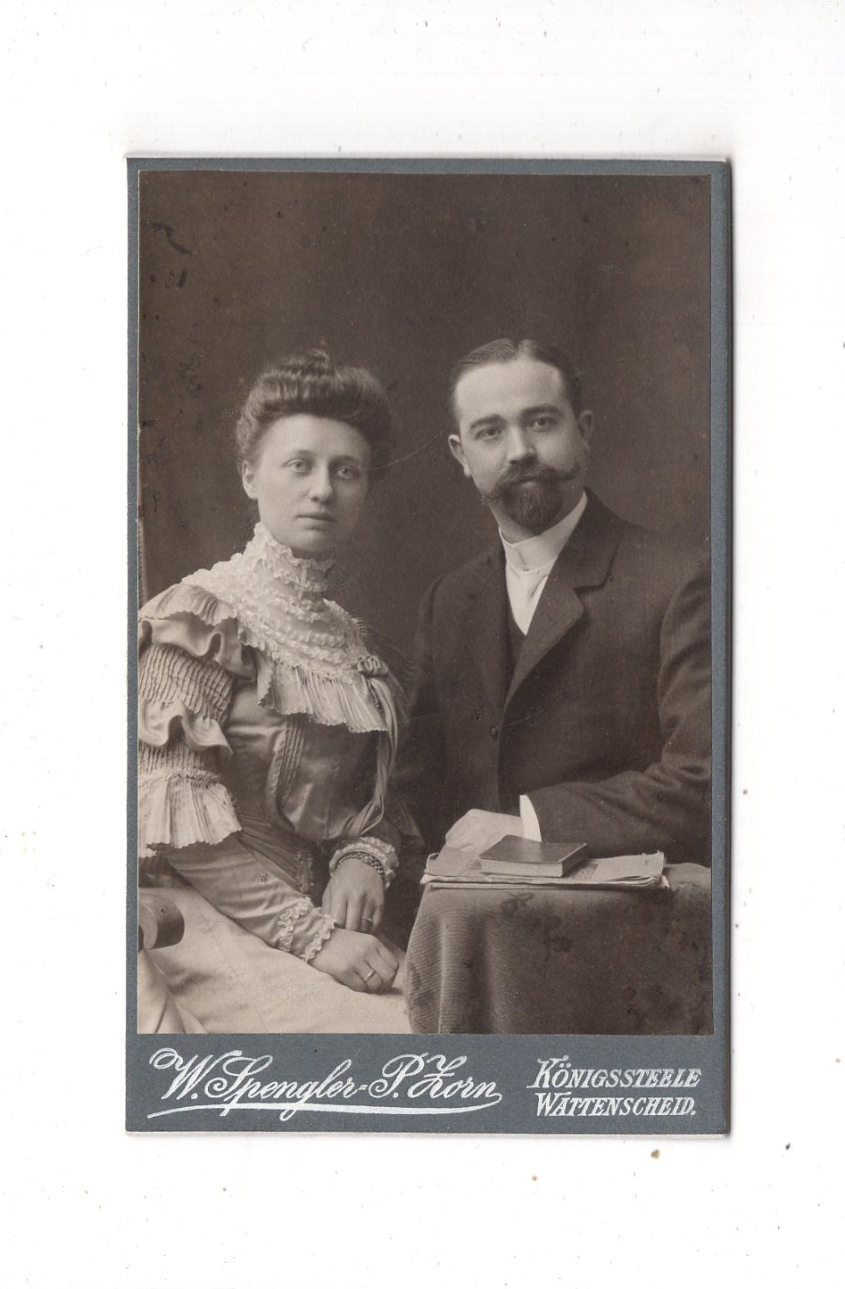 Fotografie Feines Paar - Königssteele / Wattenscheid 1900er