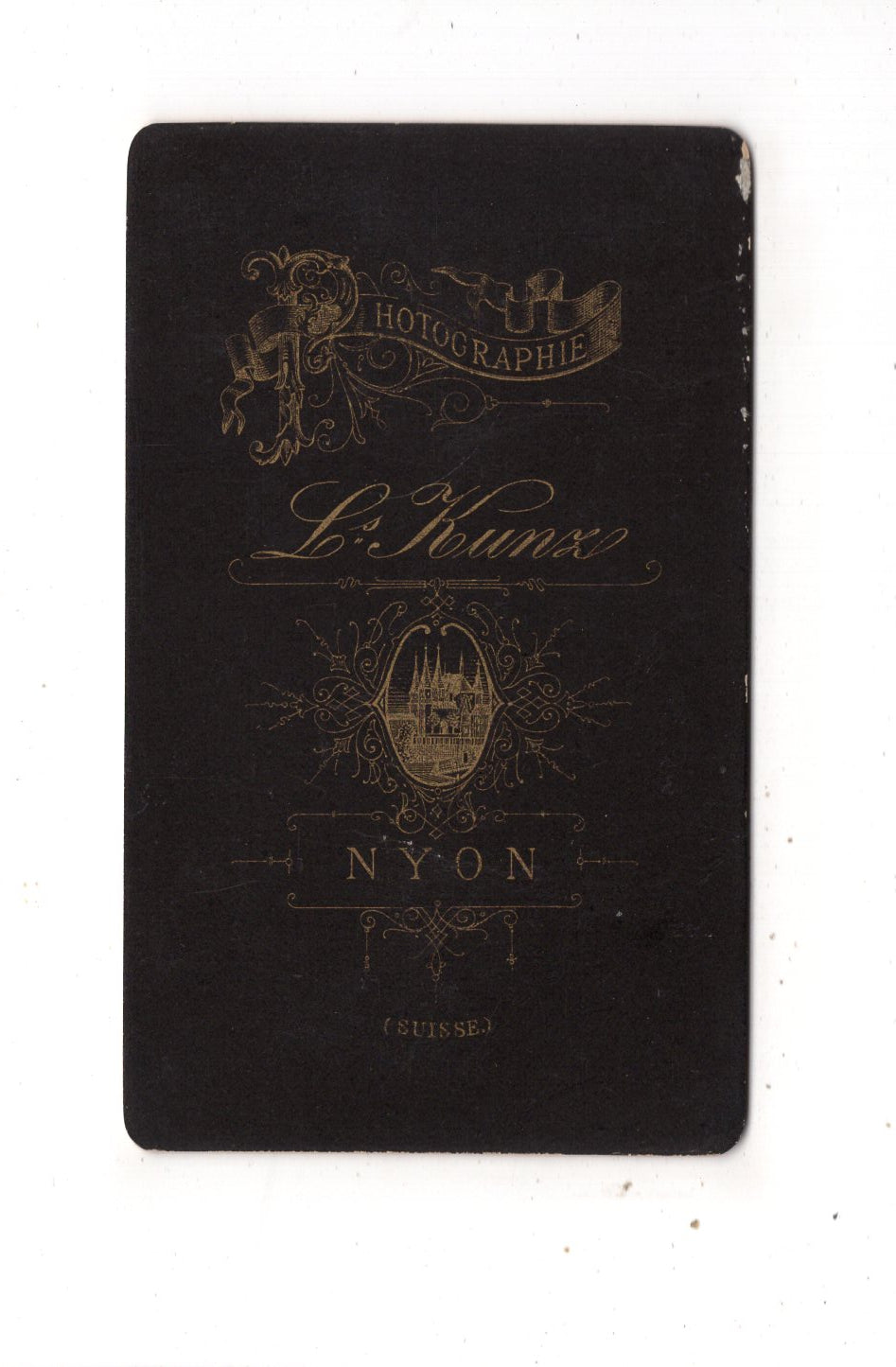 Fotografie Feine Dame - Nyon 1880er