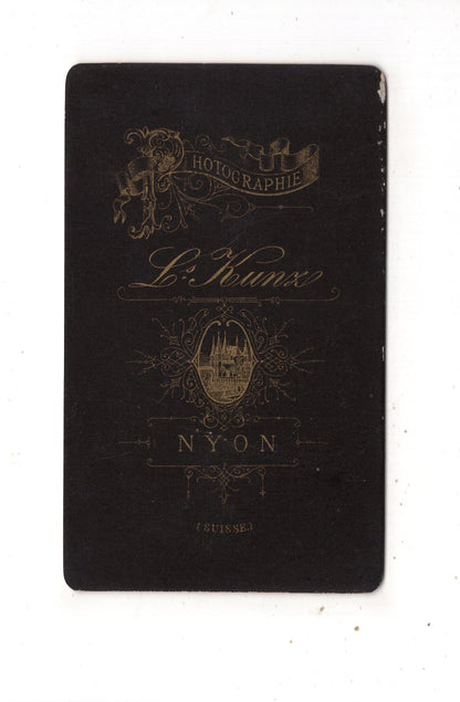 Fotografie Feine Dame - Nyon 1880er