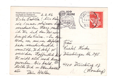 Ansichtskarte Braunlage im Oberharz / Wurmberg / J1-62