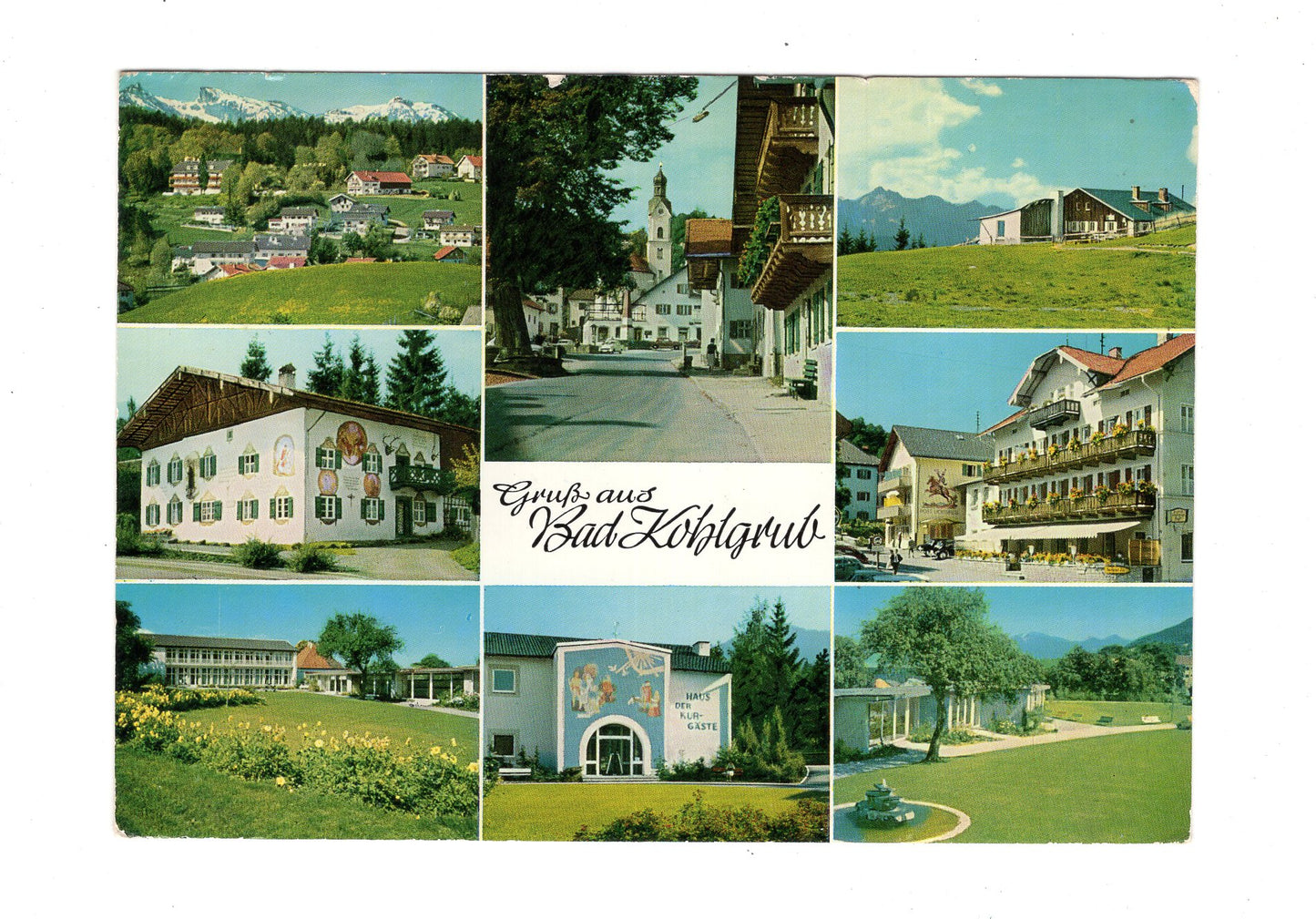 Ansichtskarte Bad Kohlgrub / Oberbayern
