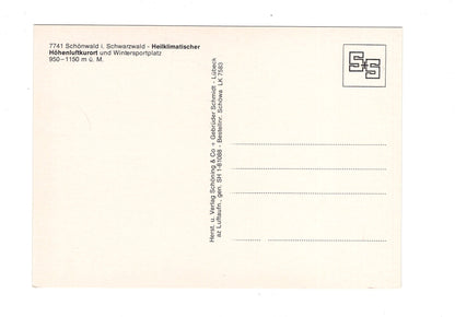 Ansichtskarte Schönwald im Schwarzwald / H1-51