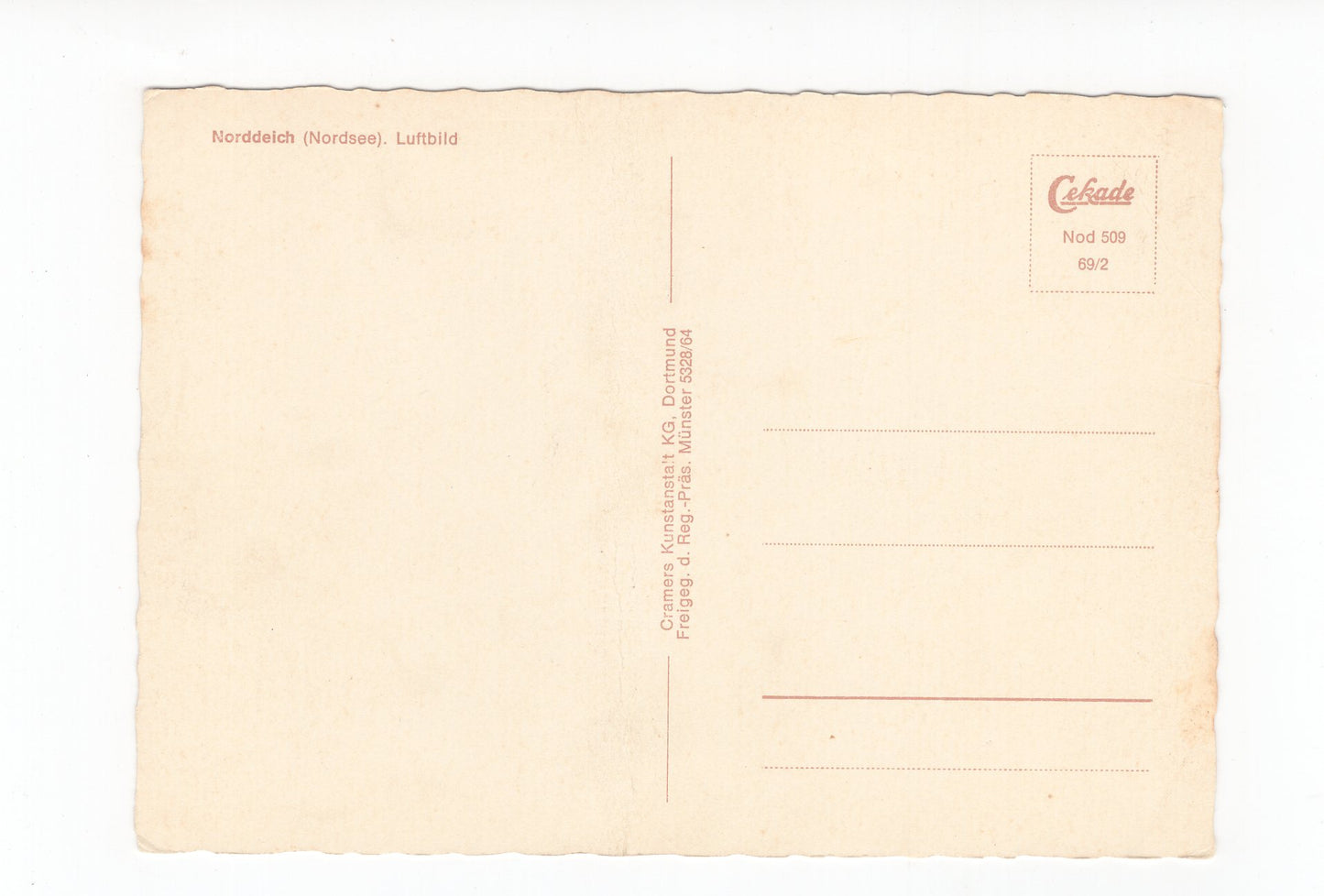 Ansichtskarte Norddeich / Nordsee