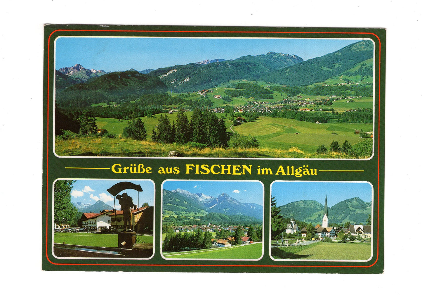 Ansichtskarte Fischen im Allgäu