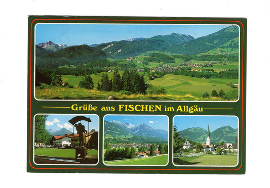 Ansichtskarte Fischen im Allgäu