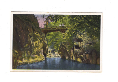 Ansichtskarte Bodetal im Harz / Teufelsbrücke / K1-55