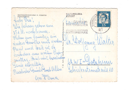 Ansichtskarte Garmisch-Partenkirchen / Partnachklamm / G1-55