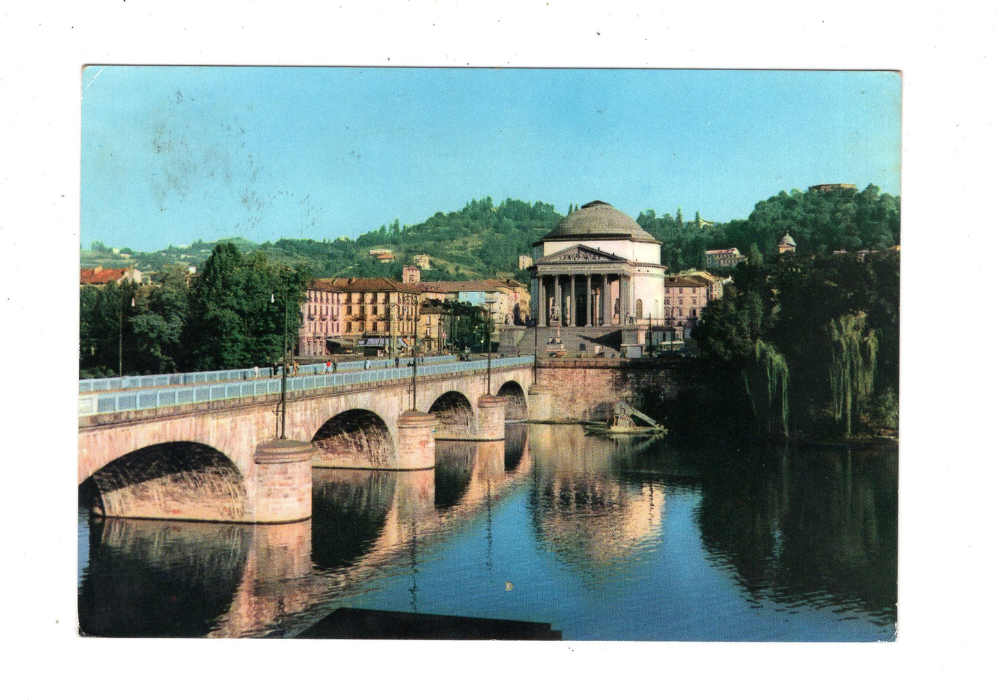 Ansichtskarte Turin Torino / Ponte Vittorio Emanuele / Italien / N1-61