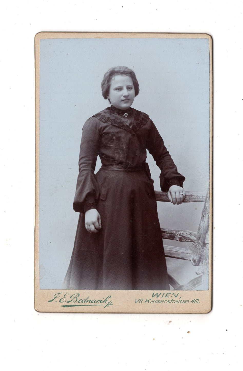 Fotografie Feine Dame - Wien um 1900