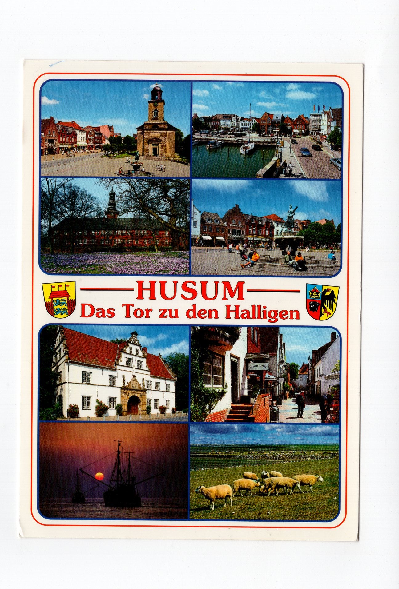 Ansichtskarte Husum - Das Tor zu den Halligen