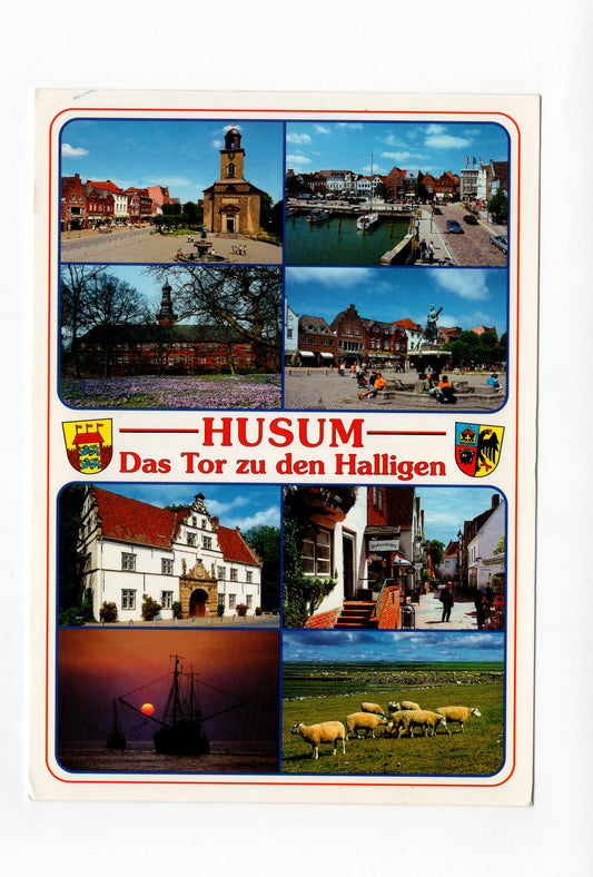 Ansichtskarte Husum - Das Tor zu den Halligen