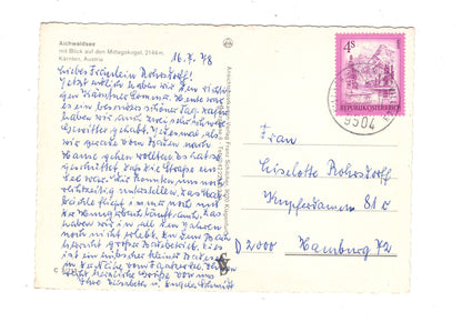 Ansichtskarte Aichwaldsee / Kärnten / Österreich