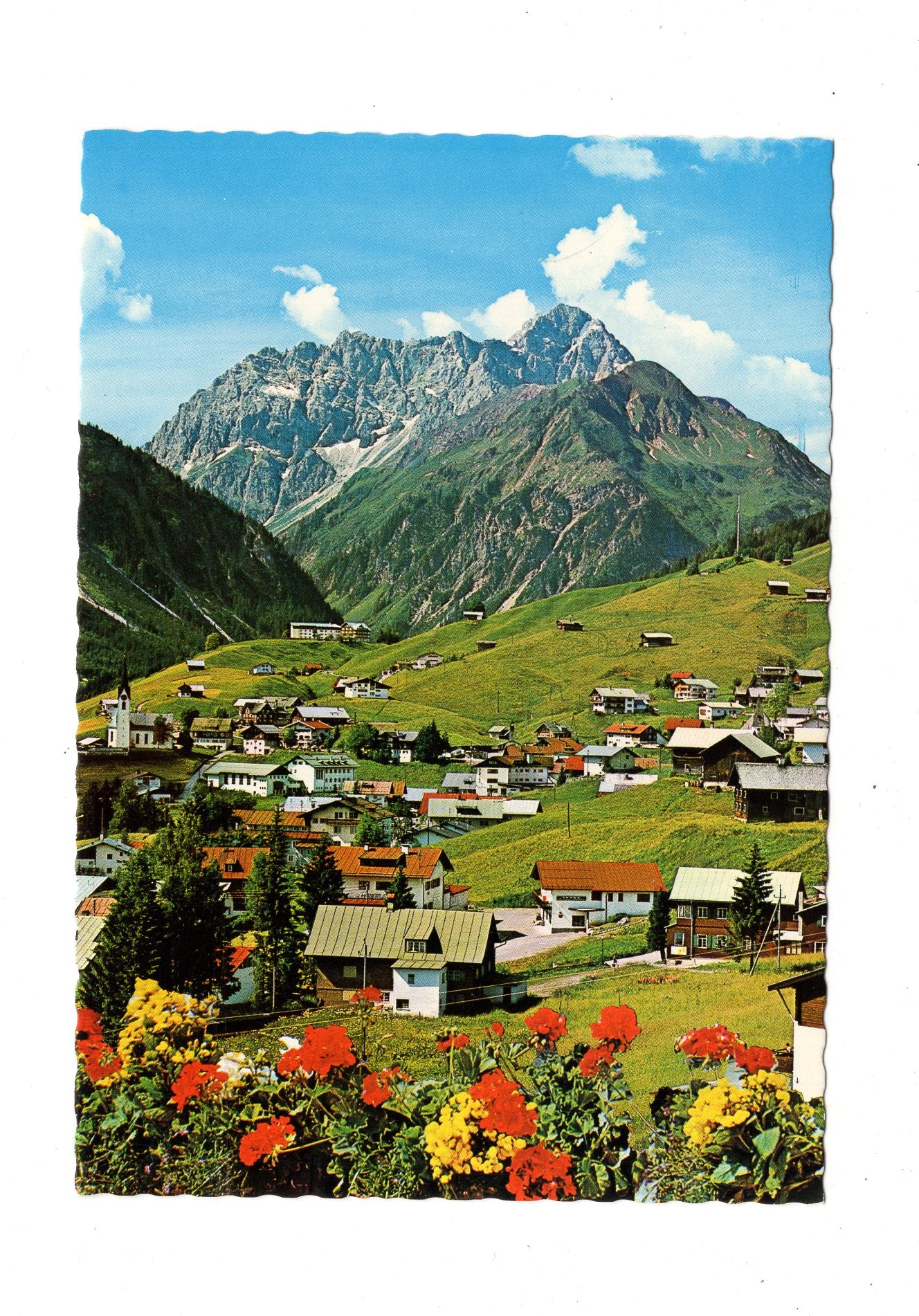 Ansichtskarte Kleinwalsertal / Hirschegg / Österreich